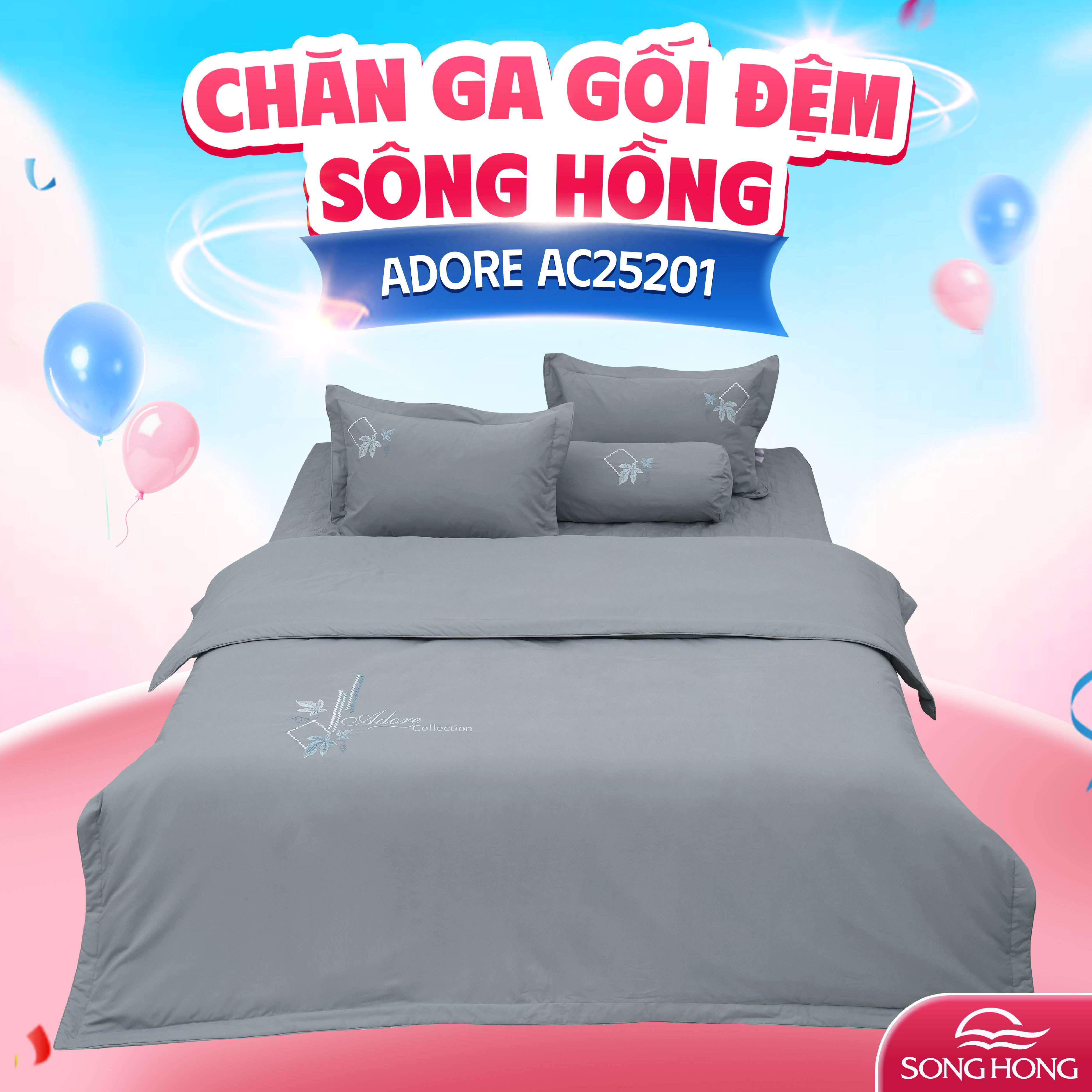 Đại lý chăn ga gối đệm Sông Hồng tại Quảng Ninh