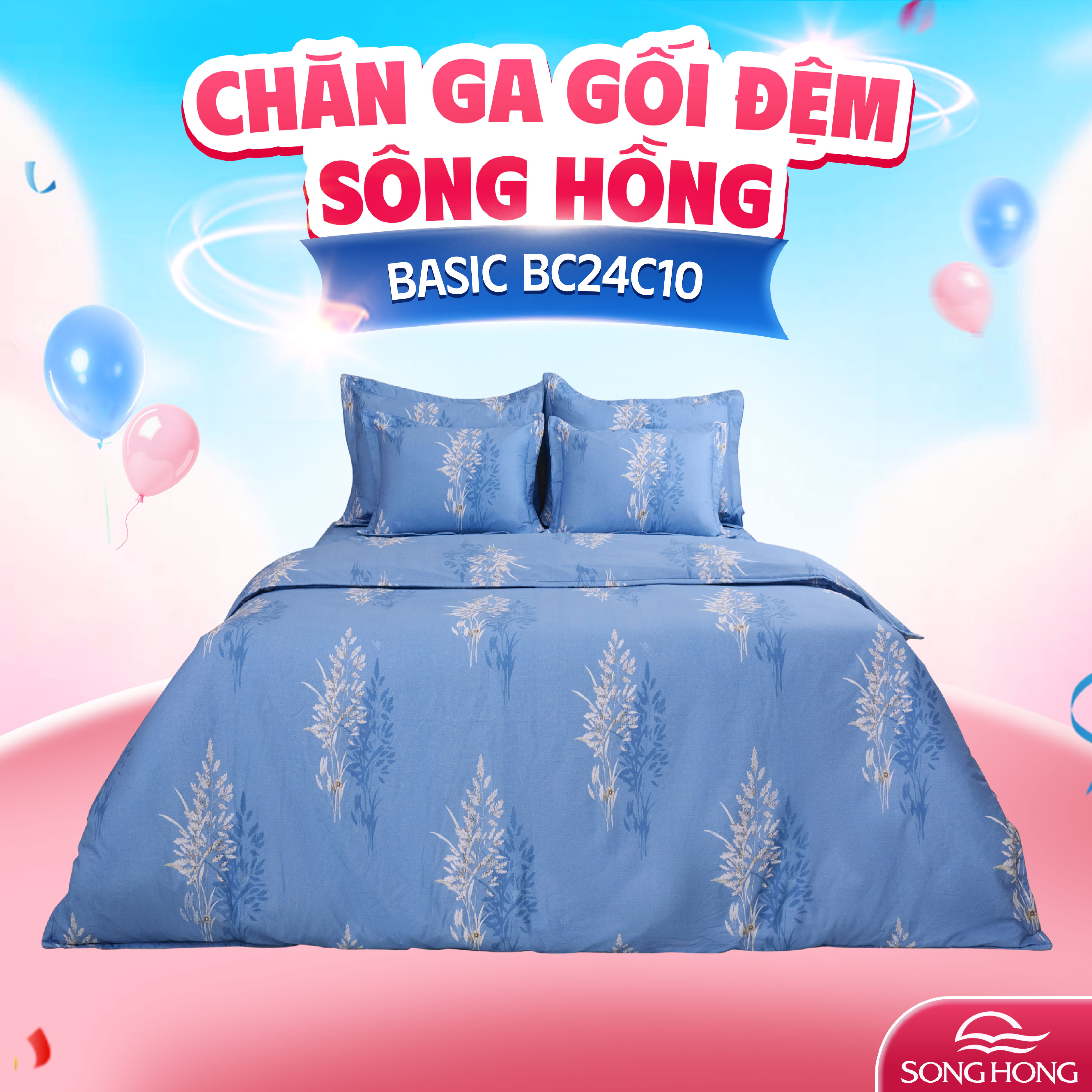 Đại lý chăn ga gối đệm Sông Hồng tại Bình Thuận uy tín