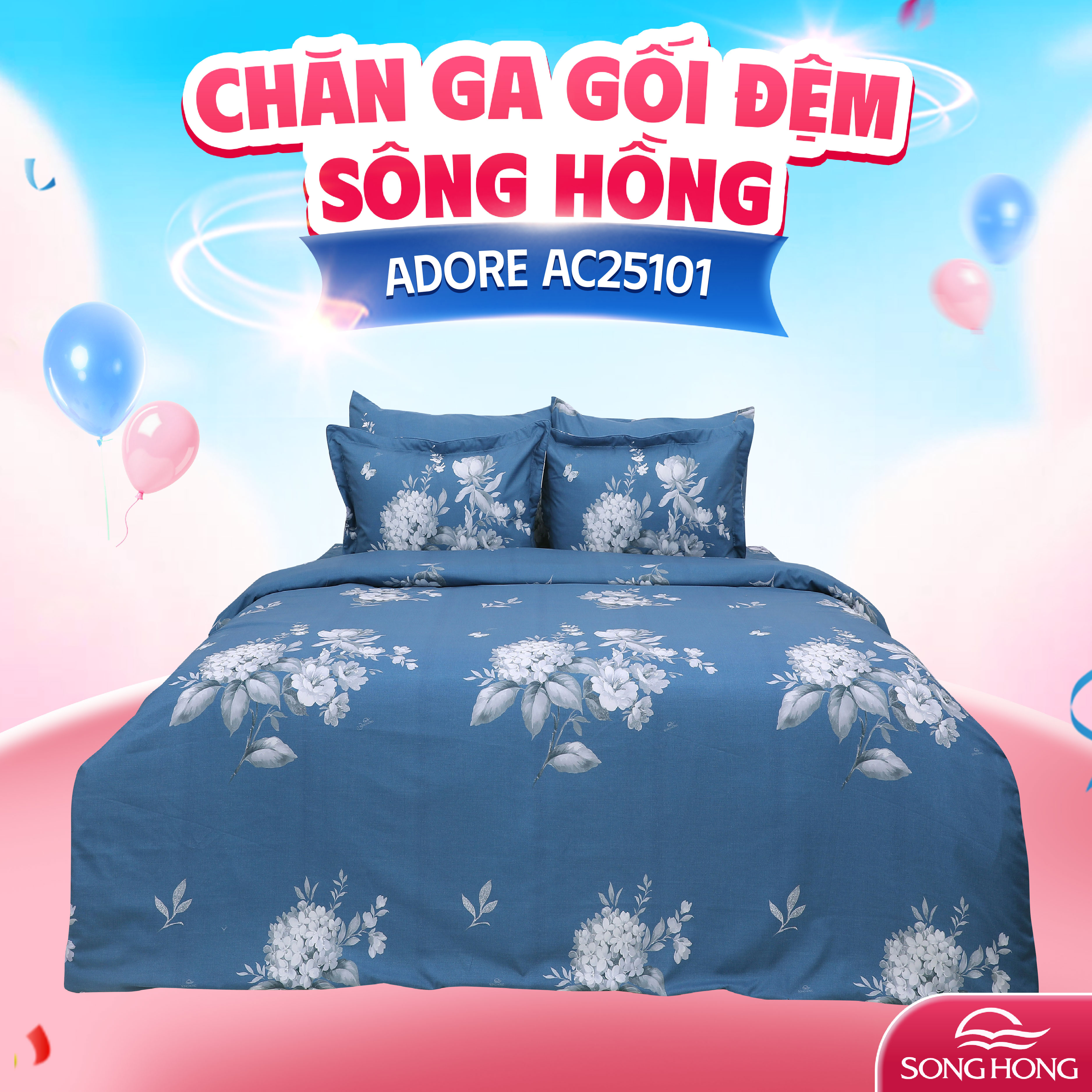 Đại lý chăn ga gối đệm Sông Hồng tại Đồng Tháp uy tín