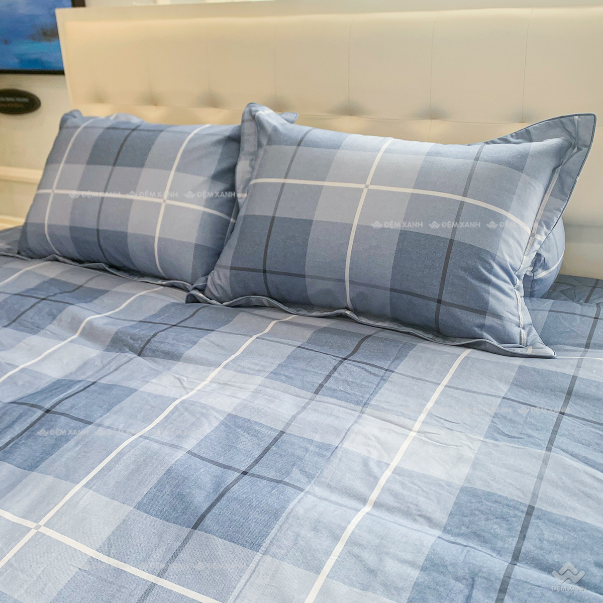 Vỏ chăn xuân thu Sông Hồng basic cotton BC24103