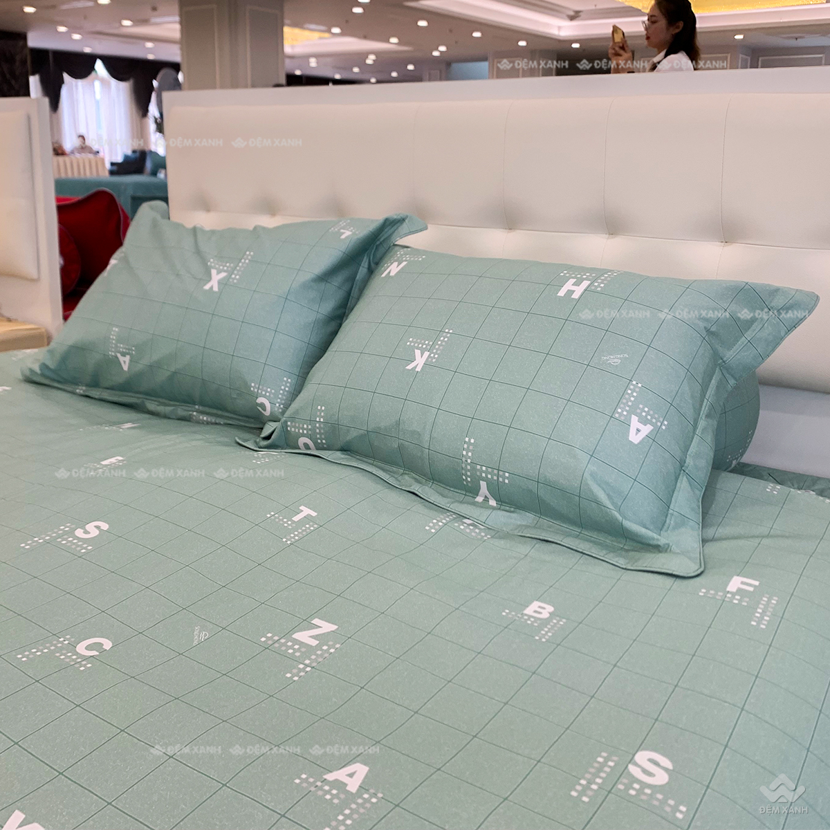 Vỏ chăn xuân thu Sông Hồng basic cotton BC24104