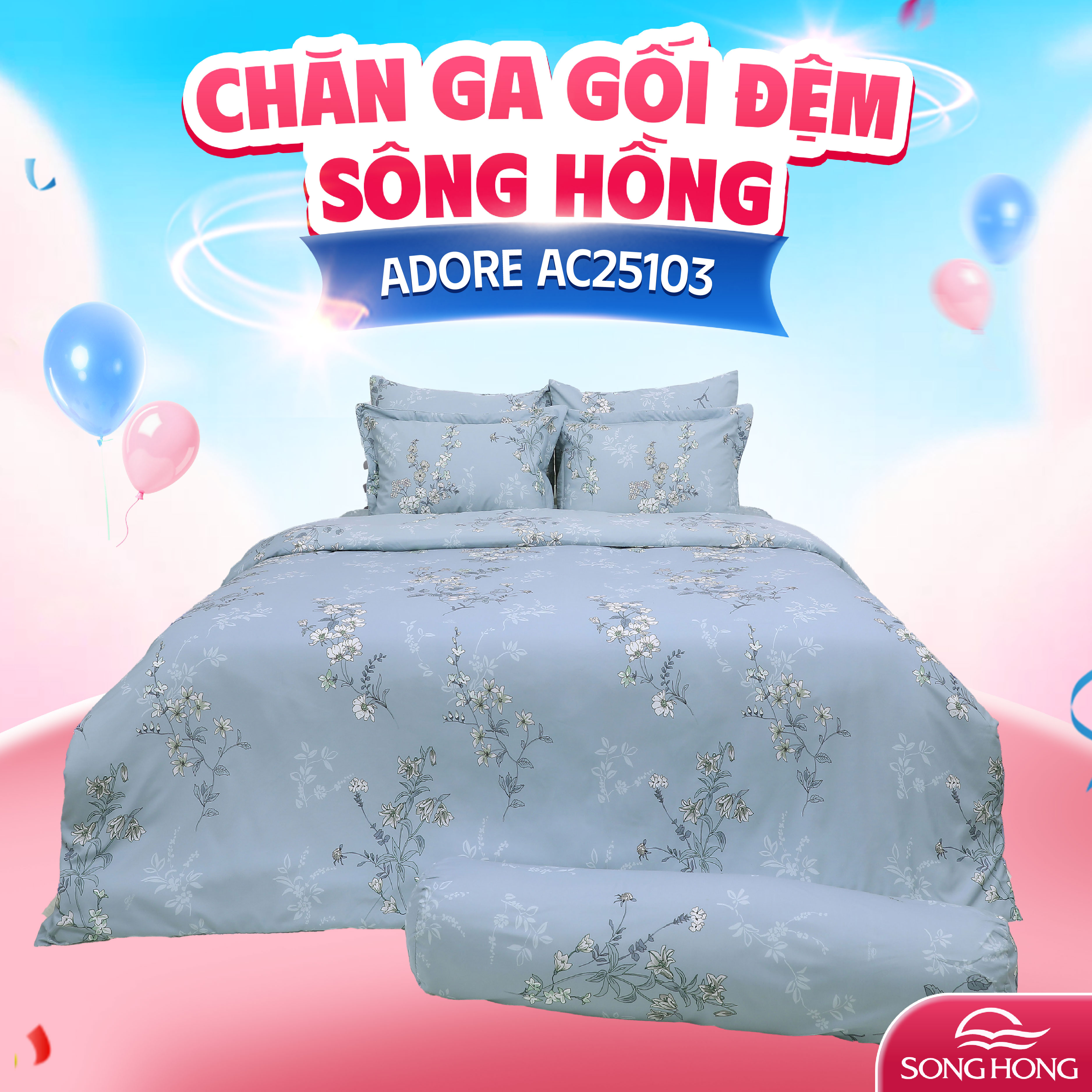 Chăn đông Sông Hồng Adore AC25103