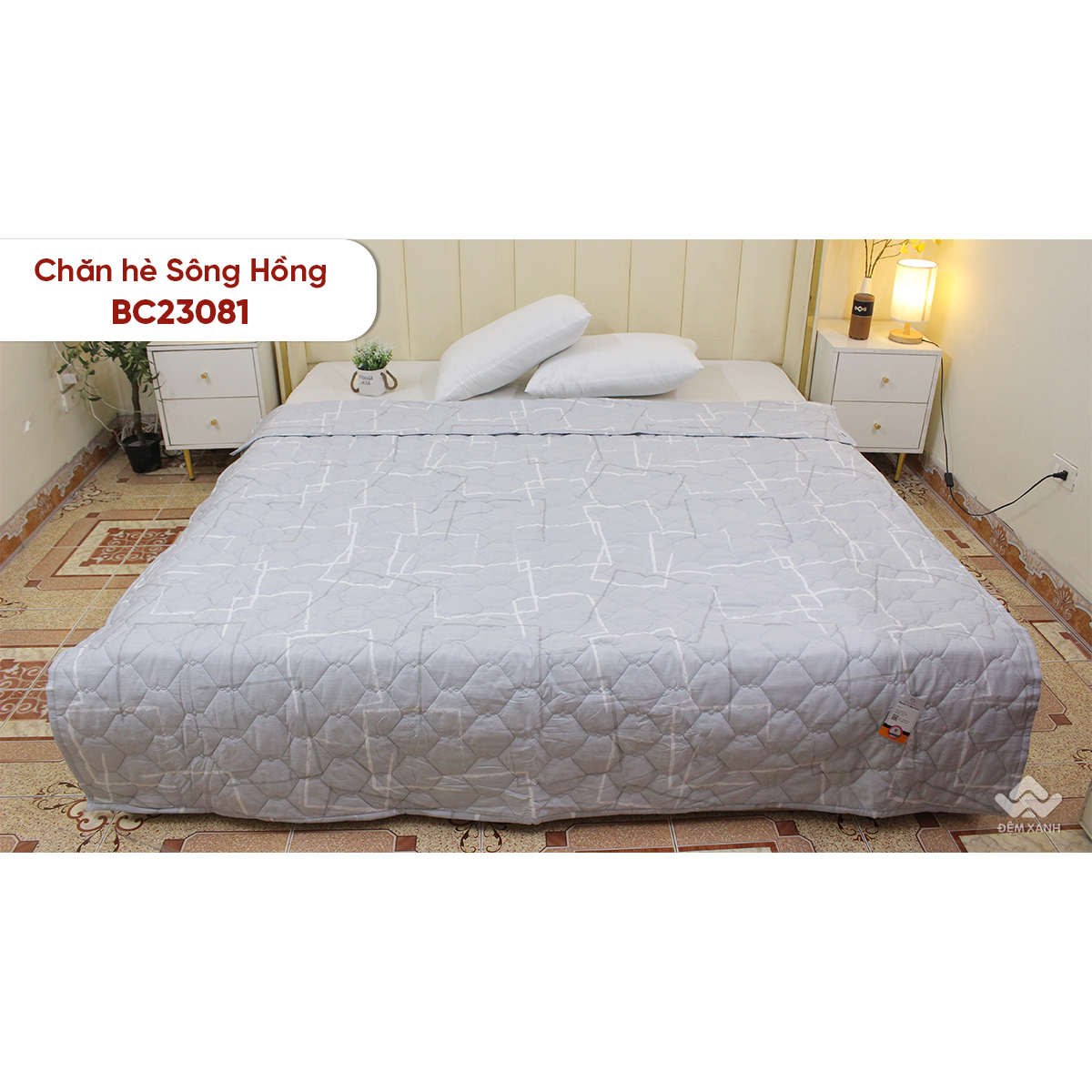 Chăn hè Sông Hồng basic cotton BC23081