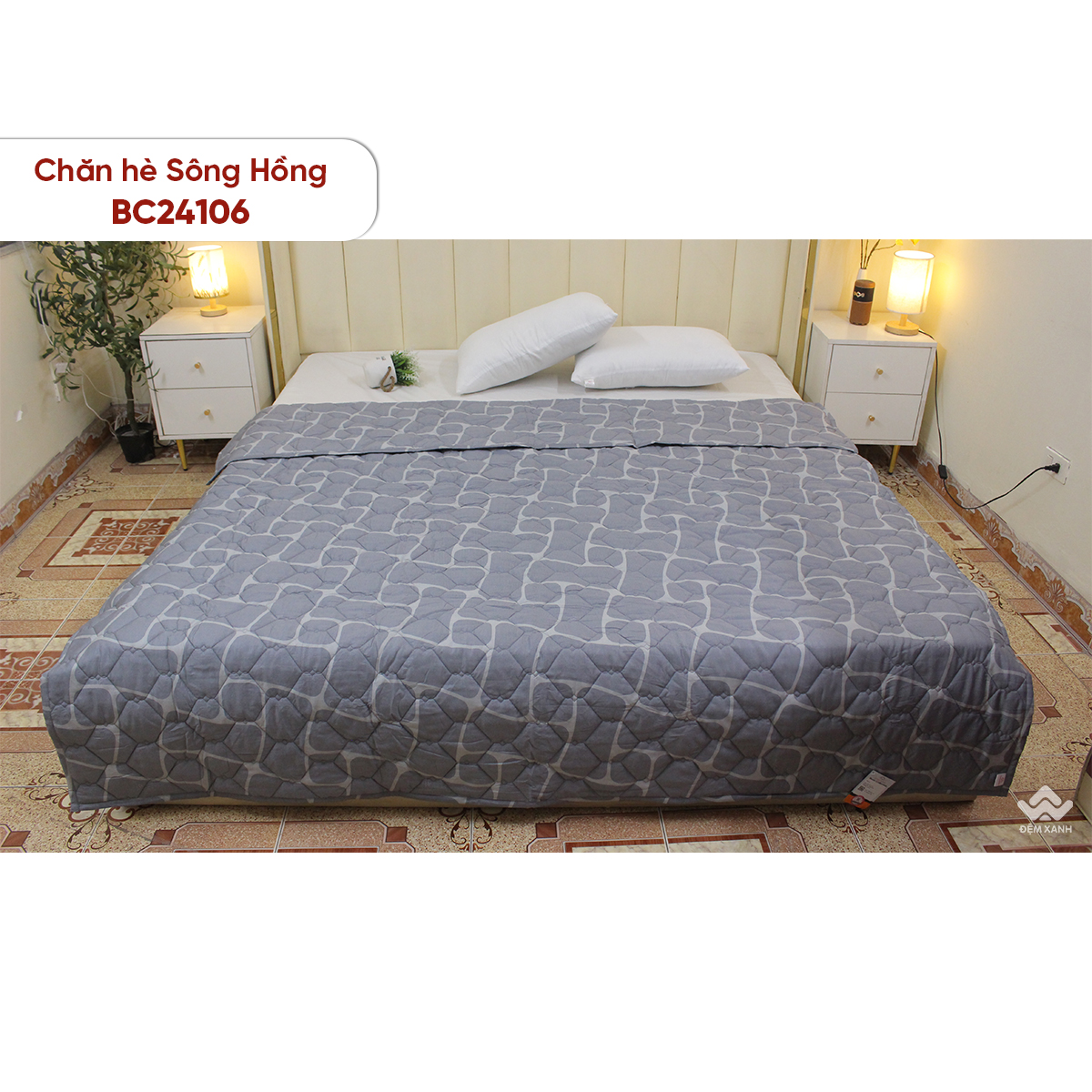 Chăn hè Sông Hồng basic cotton BC24106