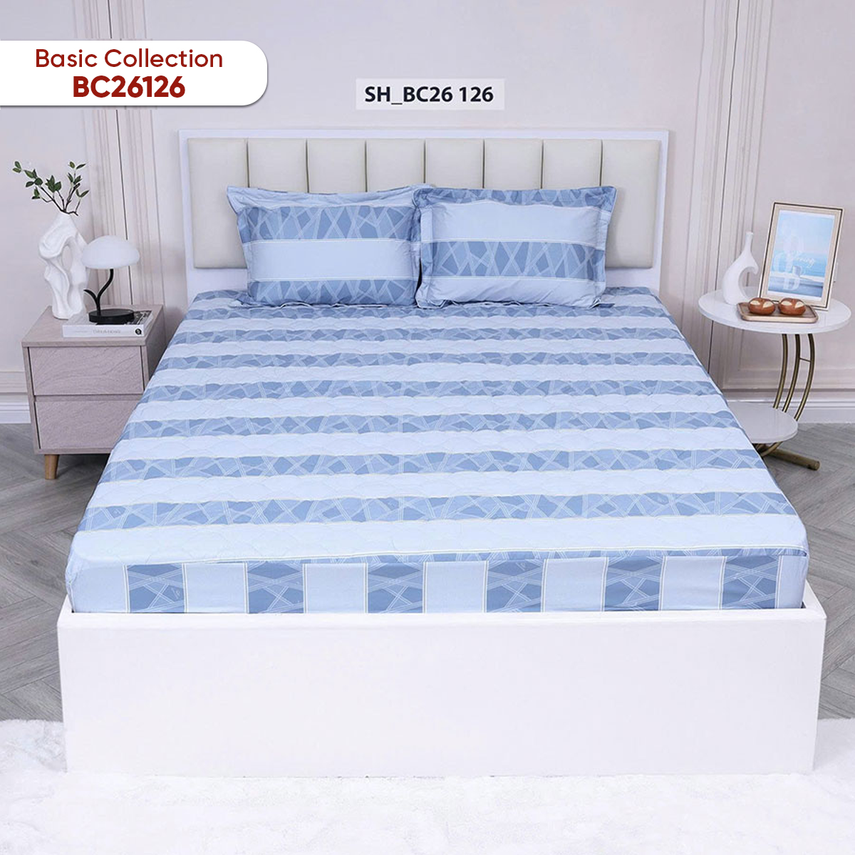 Ga gối Sông Hồng Basic cotton BC26126