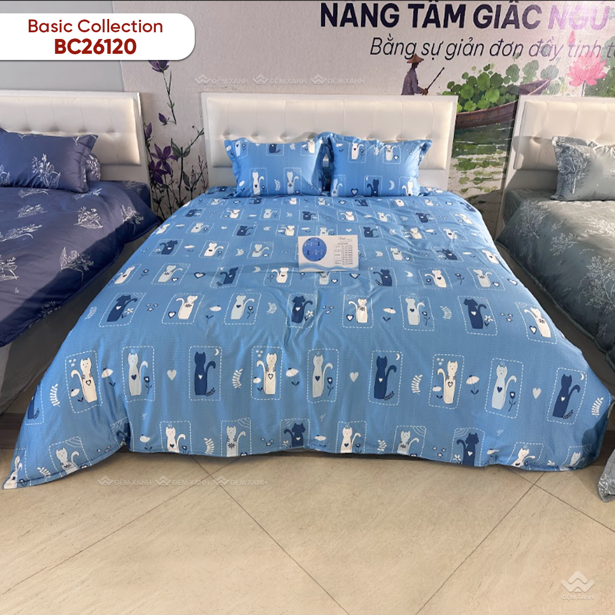 Chăn đông Sông Hồng Basic cotton BC26120