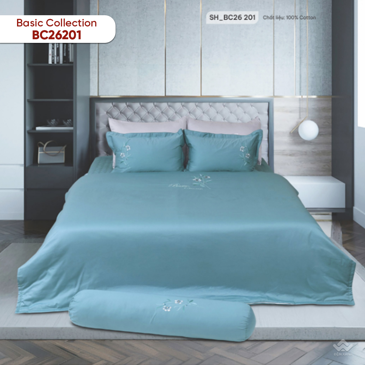 Chăn đông Sông Hồng Basic cotton BC26201