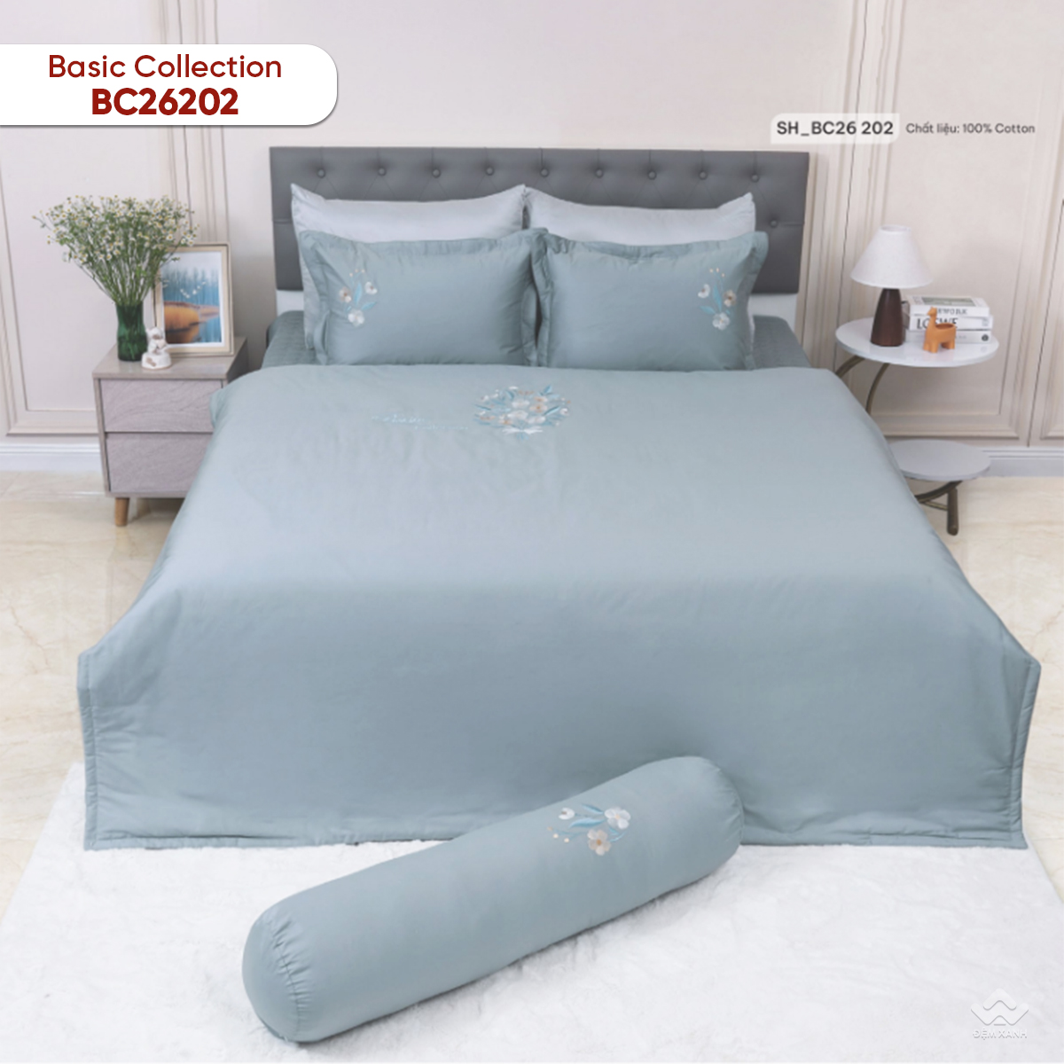 Chăn đông Sông Hồng Basic cotton BC26202