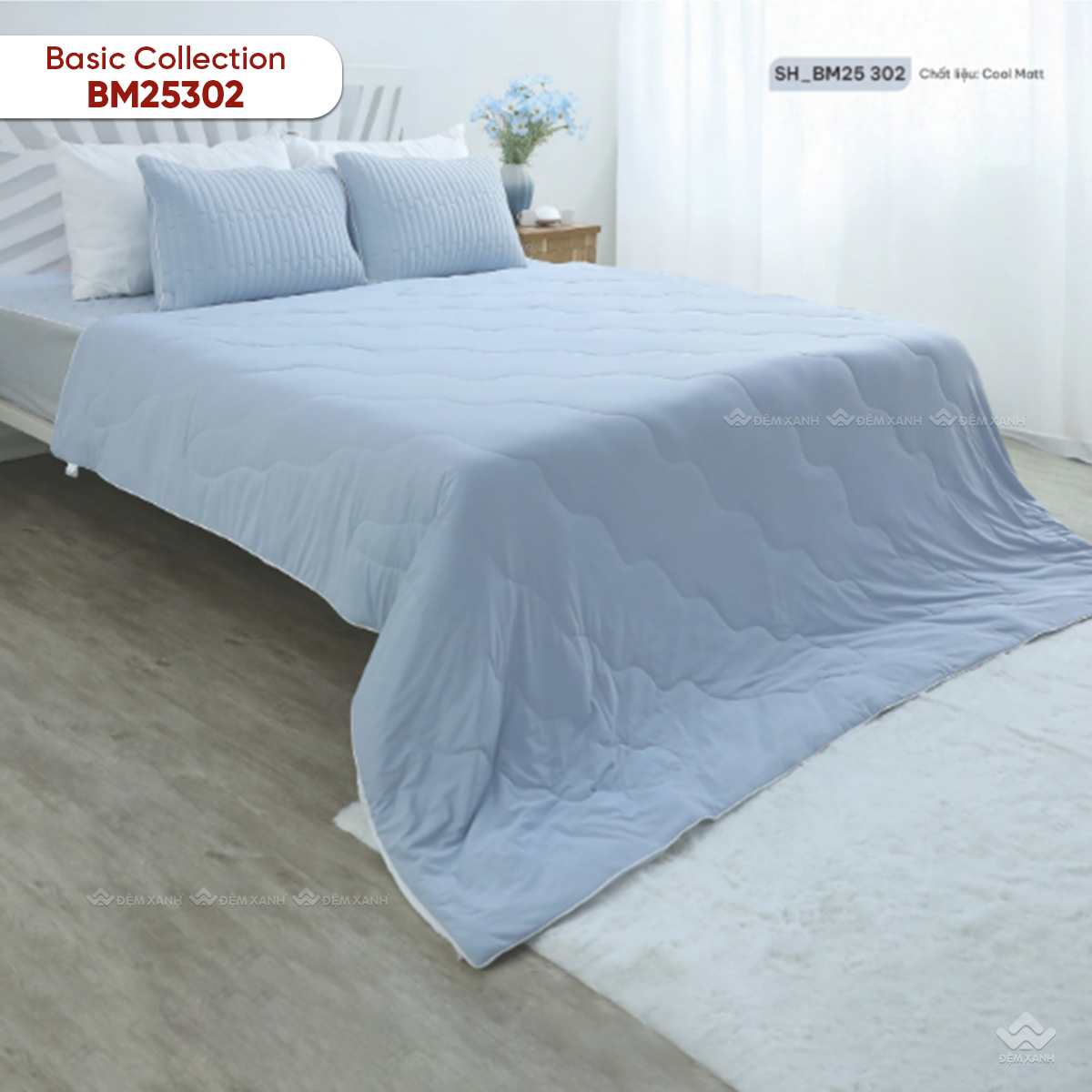 Chăn đông Sông Hồng Basic cotton BM25302