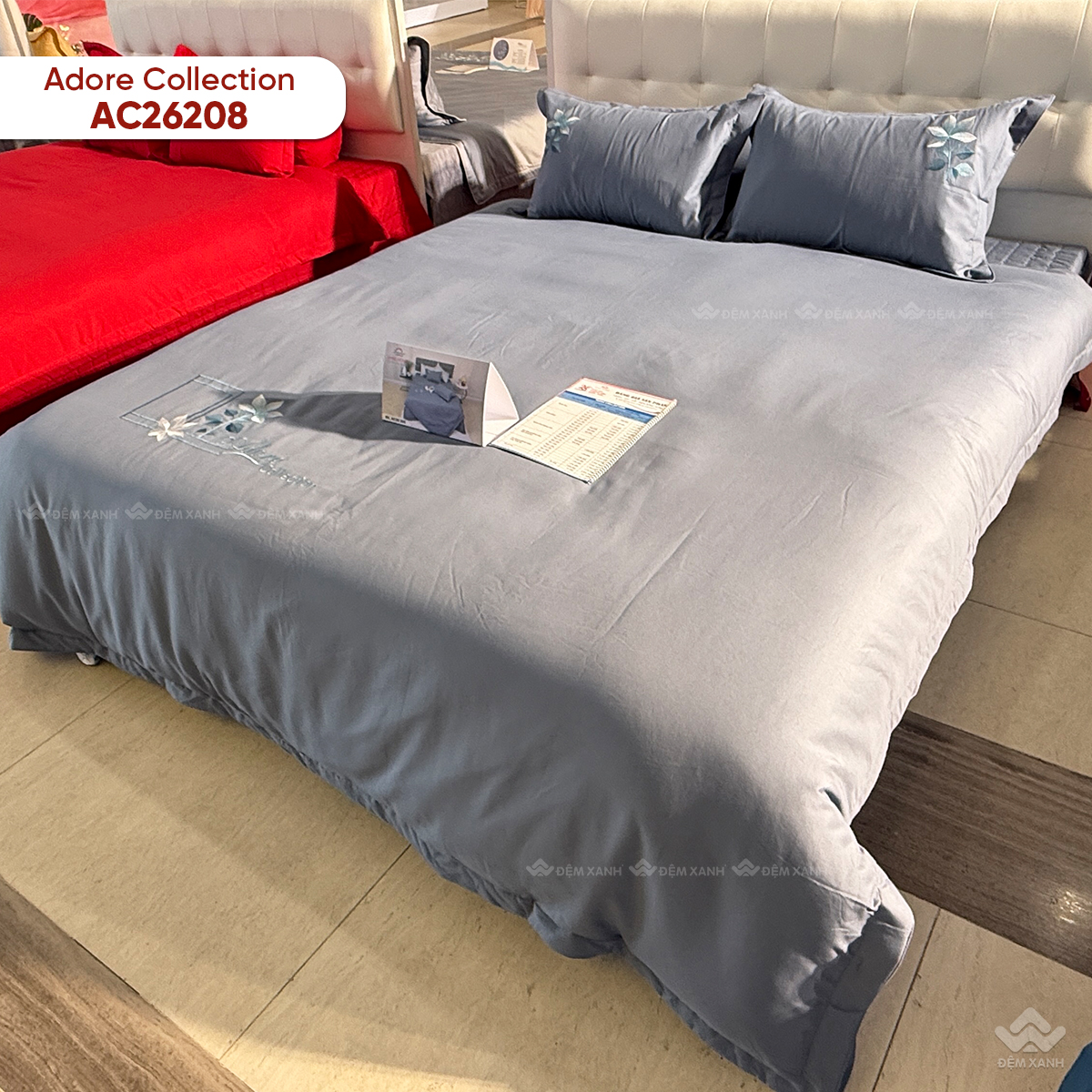 Chăn ga gối Sông Hồng Adore AC26208