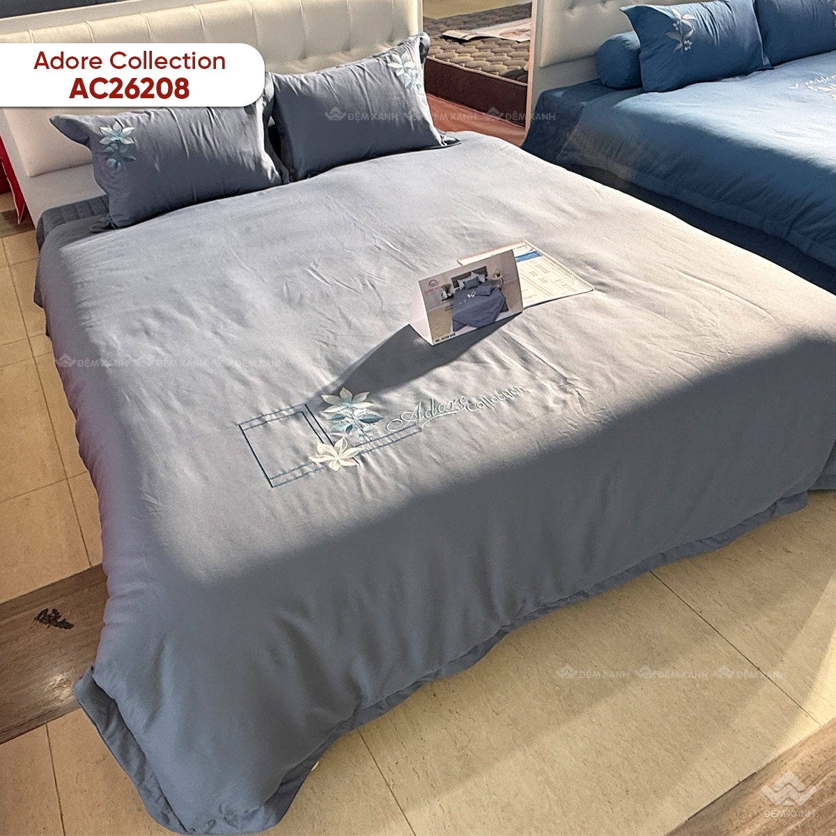 Chăn ga gối Sông Hồng Adore AC26208