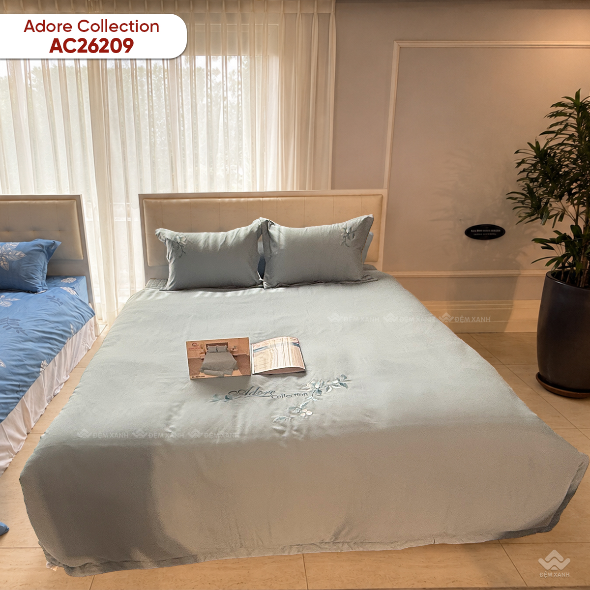Chăn ga gối Sông Hồng Adore AC26209