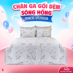 Chăn ga gối sông hồng cao cấp Urban UT23028 200x220 ga rèm