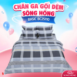Chăn đông Sông Hồng Basic cotton BC25110