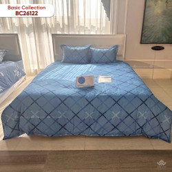 Vỏ chăn xuân thu Sông Hồng basic cotton BC26122