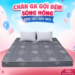 Đệm bông ép Sông Hồng siêu nẩy mới ( thế hệ 3)